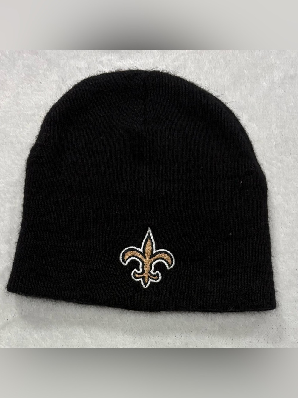 NFL New Orleans Saints Black Beanie - One Size Fits All